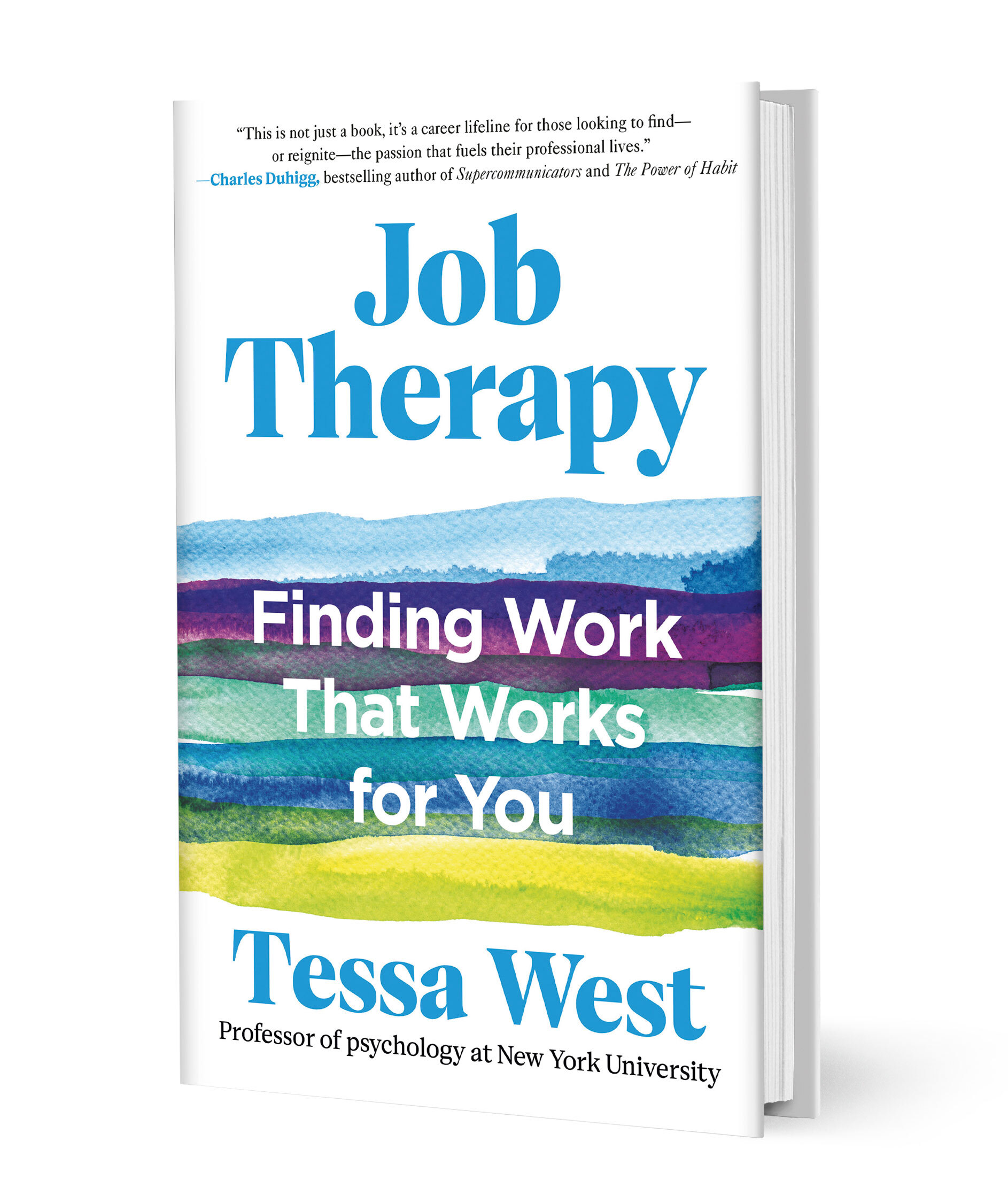 Front cover of the Job Therapy Book